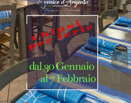 Chiusura per ferie
